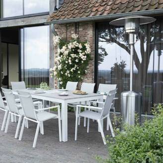 Chauffe terrasse à gaz 5000 W inox AURA