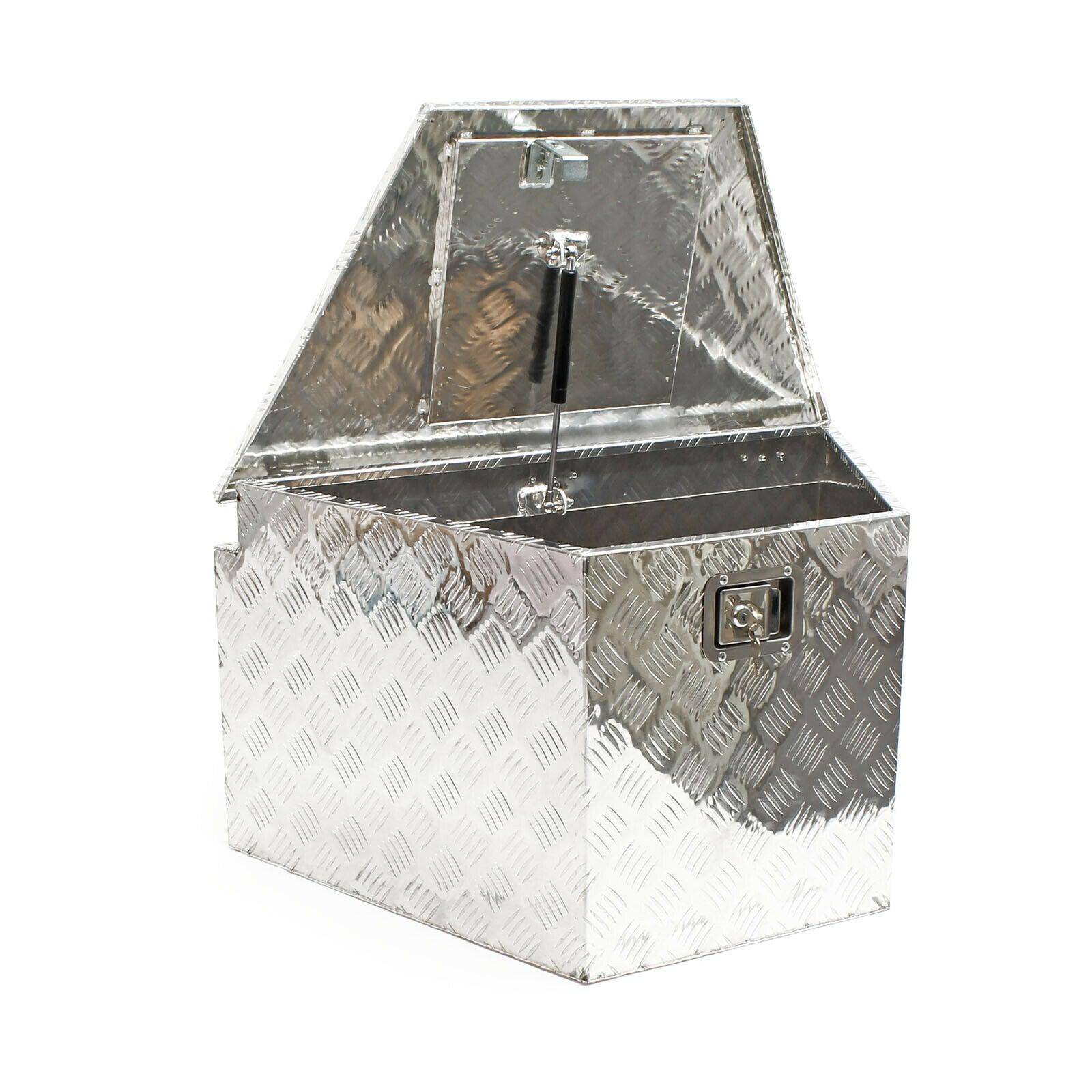 Helloshop26 - Boîte de rangement aluminium serrure caisse à outils malle de transport coffre - Imagen 2