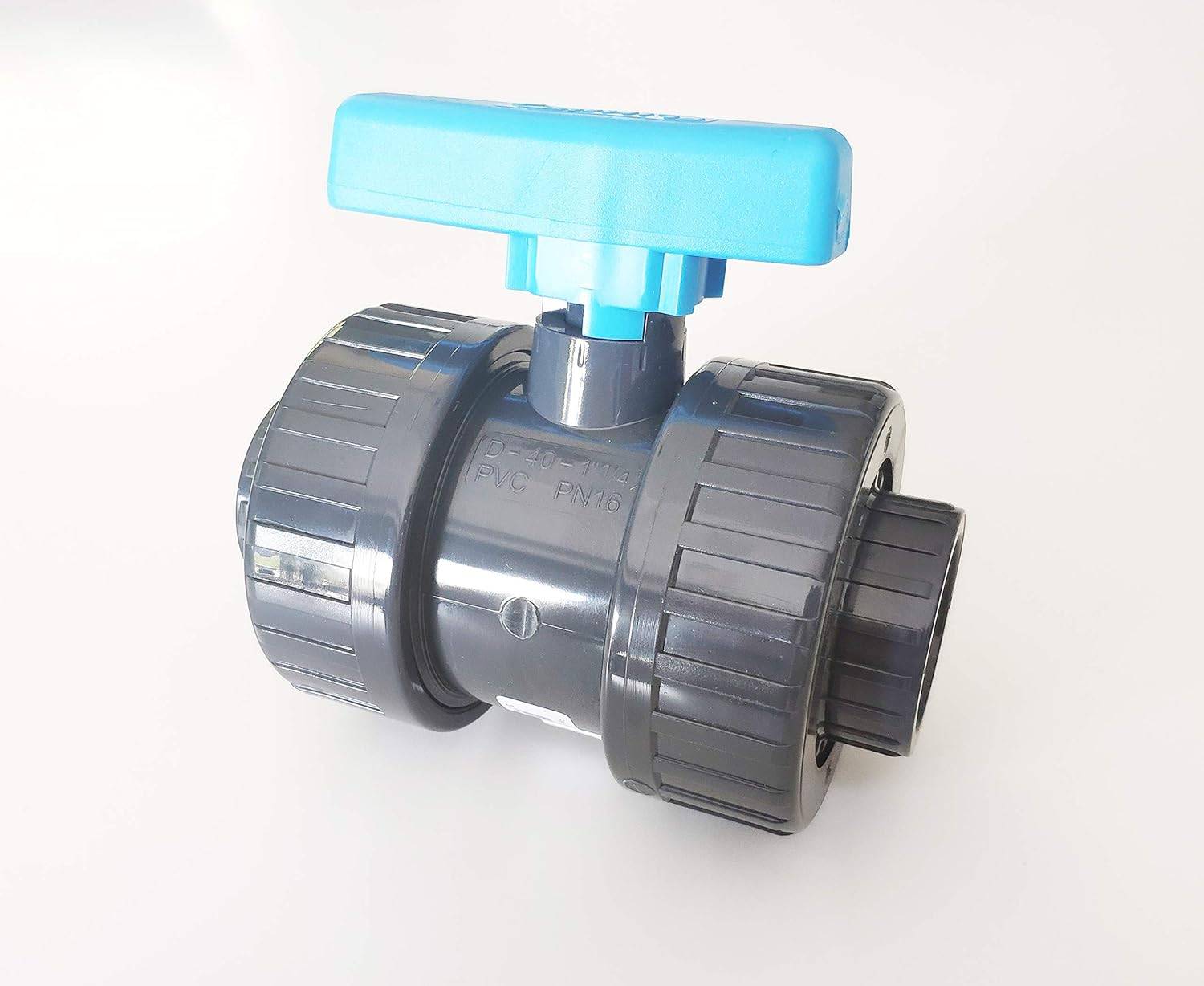 Vanne PLIMEX Pvc pression à coller diamètre intérieur 40mm 4cm 40 mm - Image 2