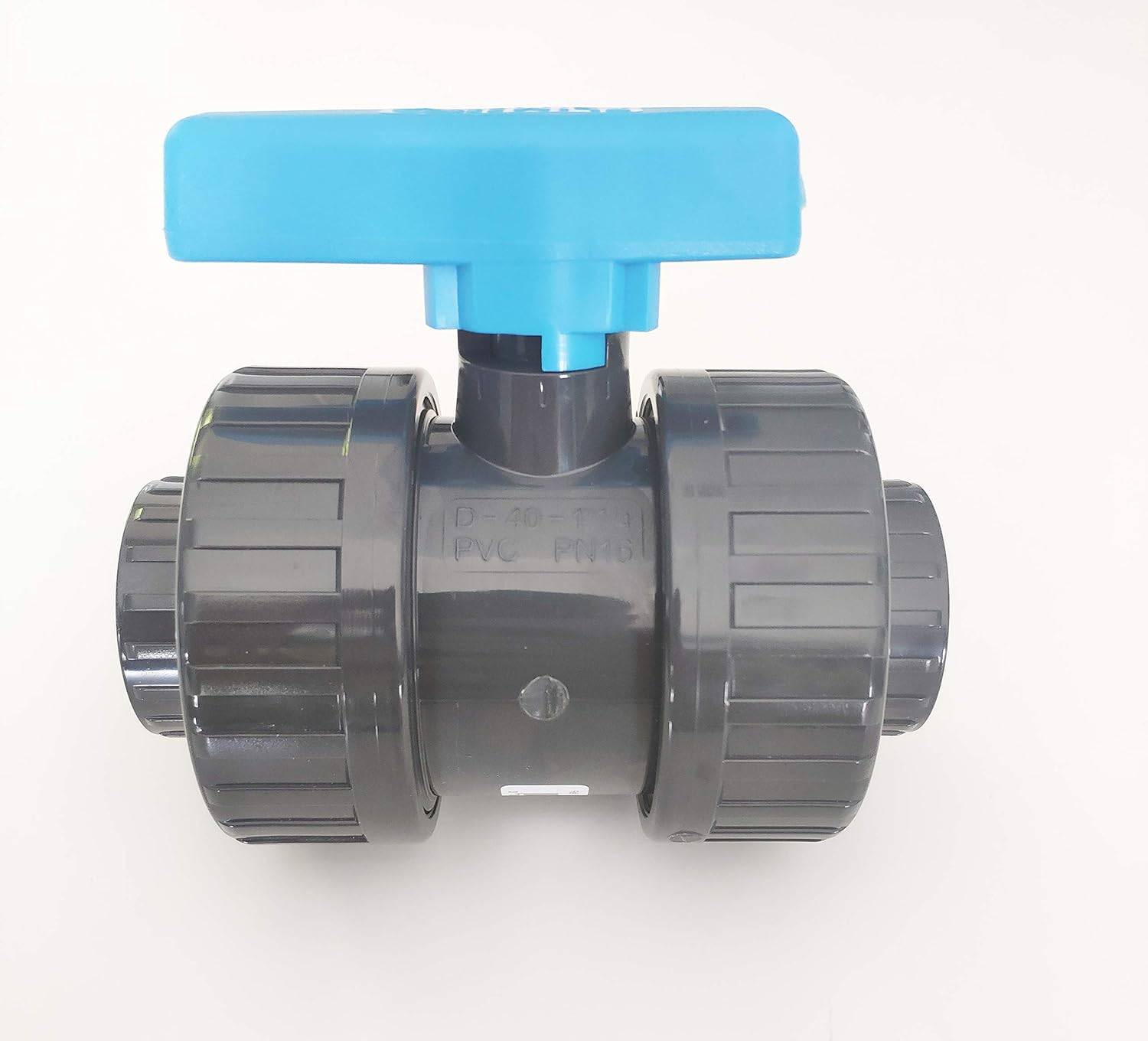 Vanne PLIMEX Pvc pression à coller diamètre intérieur 40mm 4cm 40 mm - Image 1