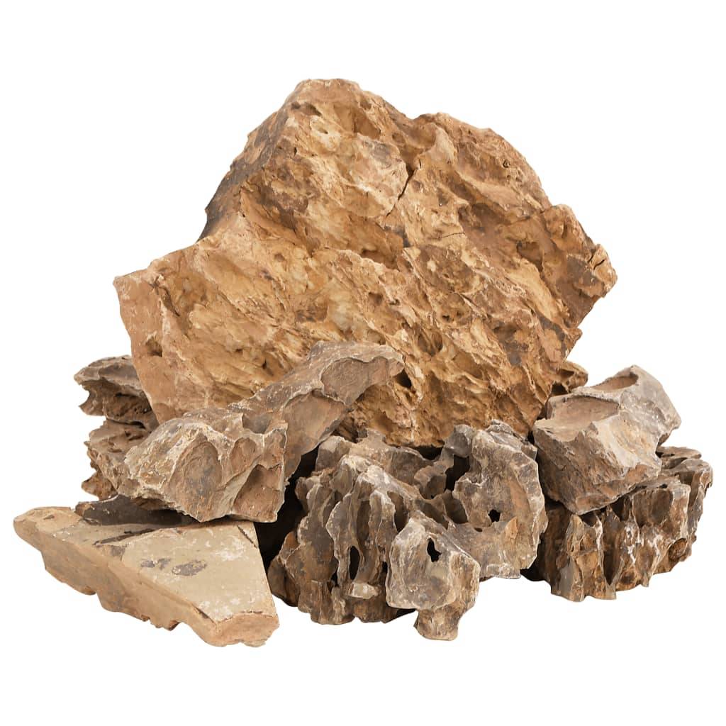Pierres du Dragon pour Aquarium Décoration Aquascaping Naturel 25 kg 5-30 cm Marron - ComfortXL Outdoor Living - Image 3
