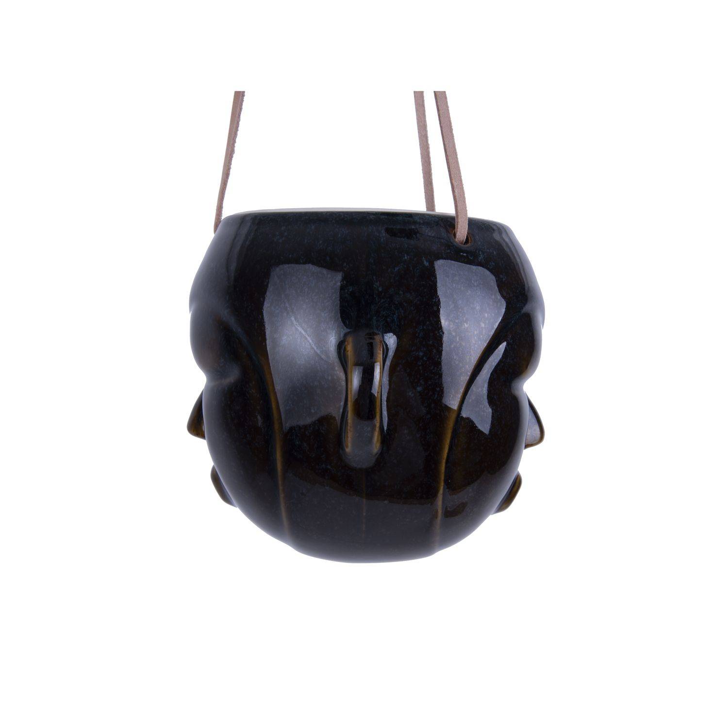 Sans Marque - Cache-pot design rond suspendu Mask - Imagen 3