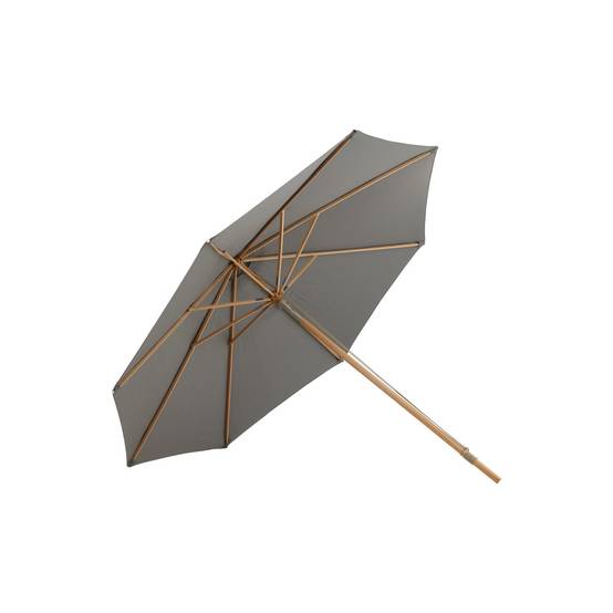 Parasol Inclinable en Bois "Nypo" 330cm Gris - Image 8