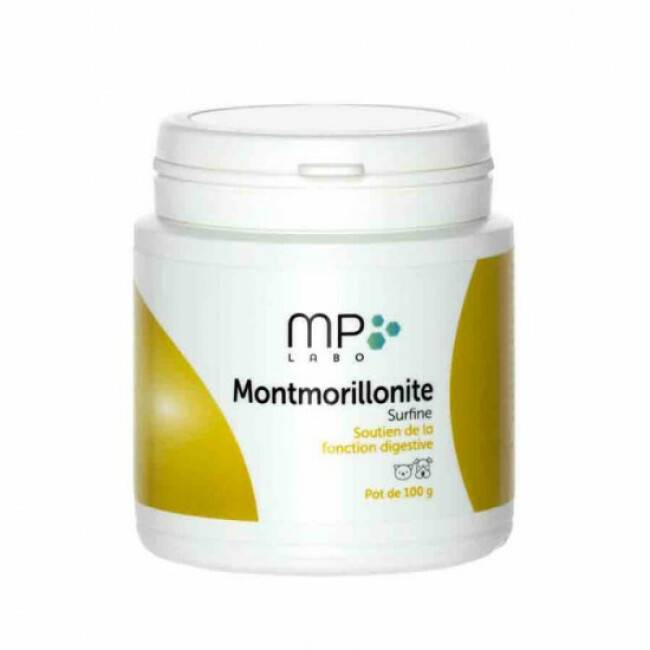 Montmorillonite complément alimentaire anti-diarrhée chiens et chats Pot 100 g