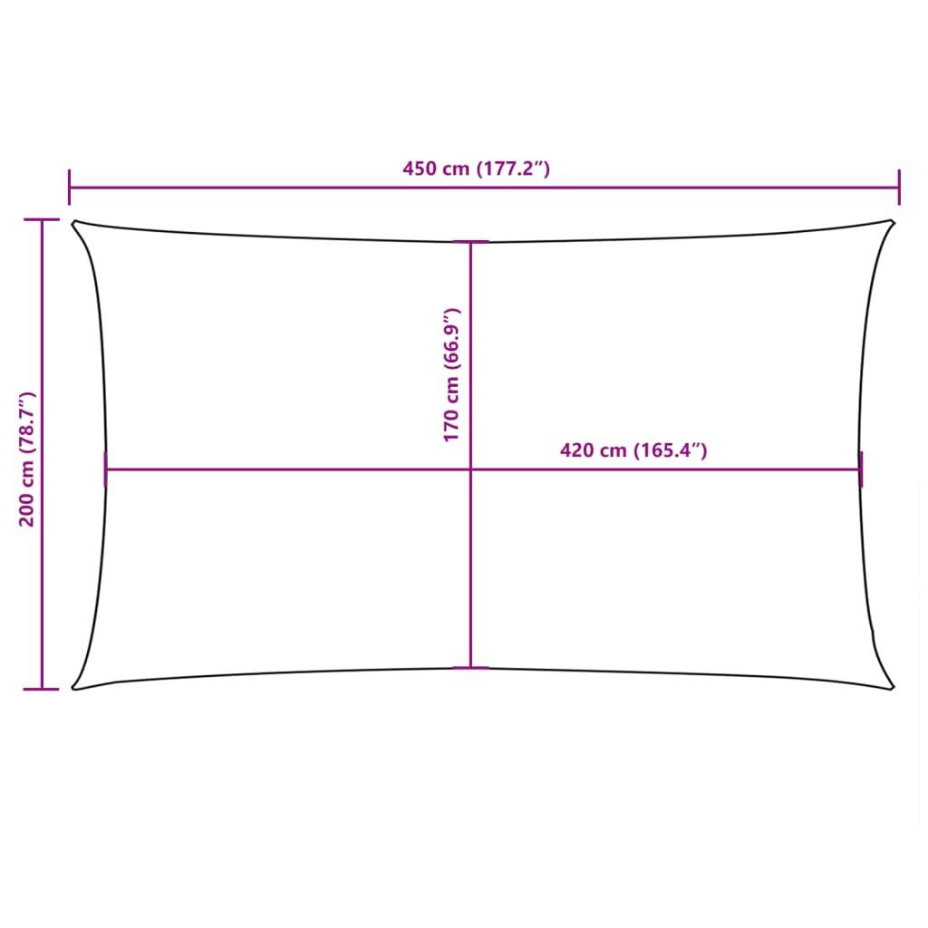 Prolenta Premium - Store banne polyuréthane rouge  2 x 4,5 m  - Prolenta premium p323.2 - Image 10