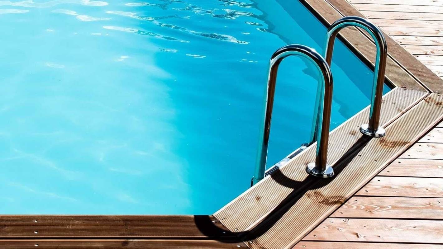 Altanka - Piscine en bois 4,71x4,72 - H.1,20 m  - avec filtration - BAS753OSP - Imagen 4