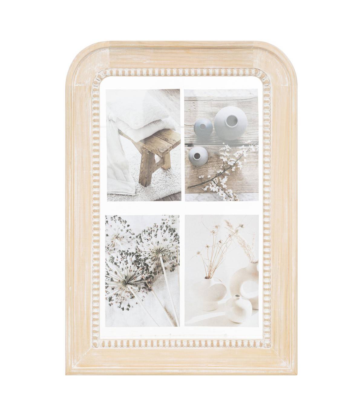 Pêle-mêle Multivues 4 photos en Bois et Verre 31 x 44 cm - Imagen 1