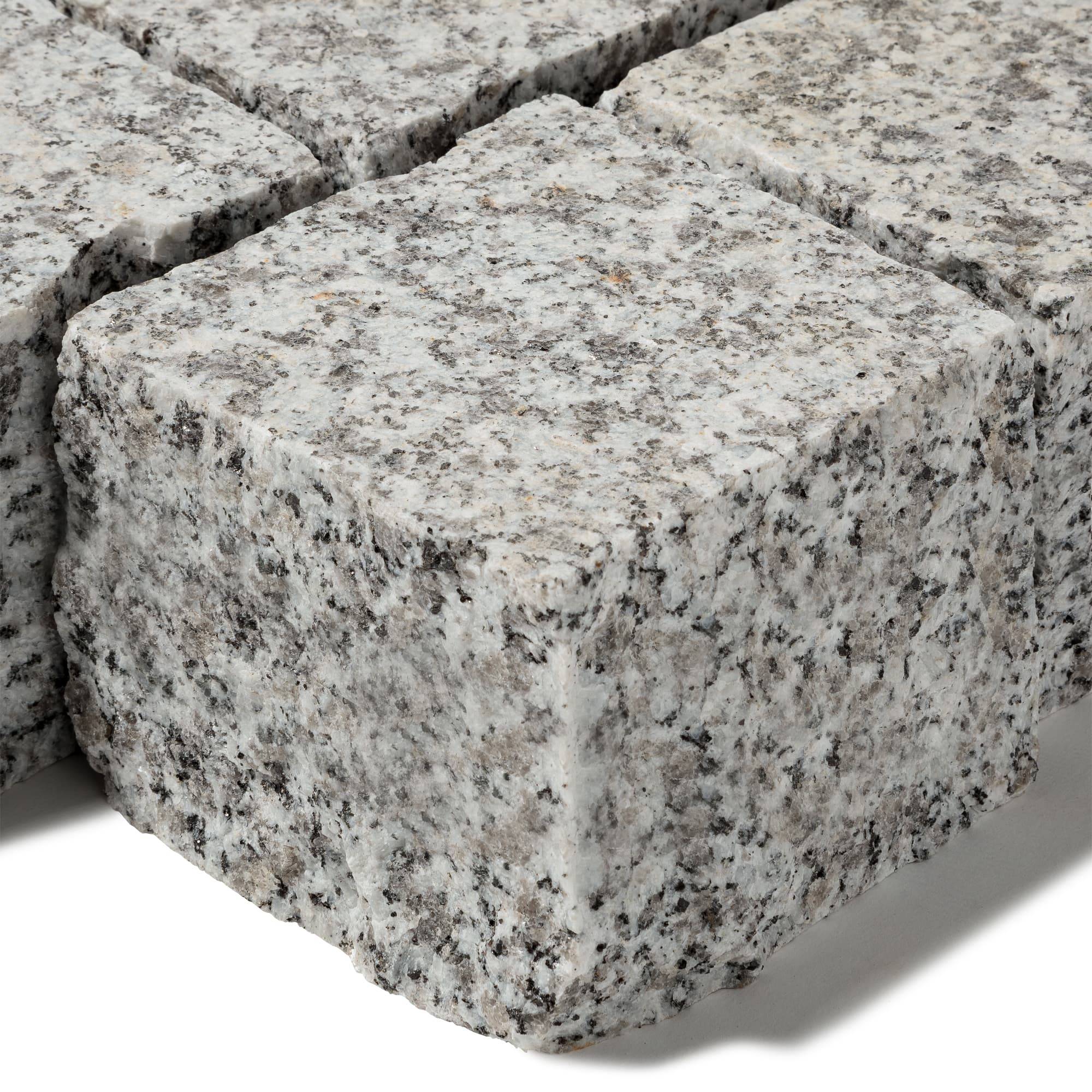 Pavé Granit Gris 10x10x8 cm (vendu au m² - 76 pavés/m²) - RO'MA NATURE - Image 2