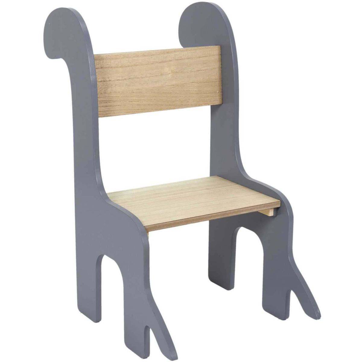 The Home Deco Kids - Chaise enfant en bois Animal Dino - Image 1