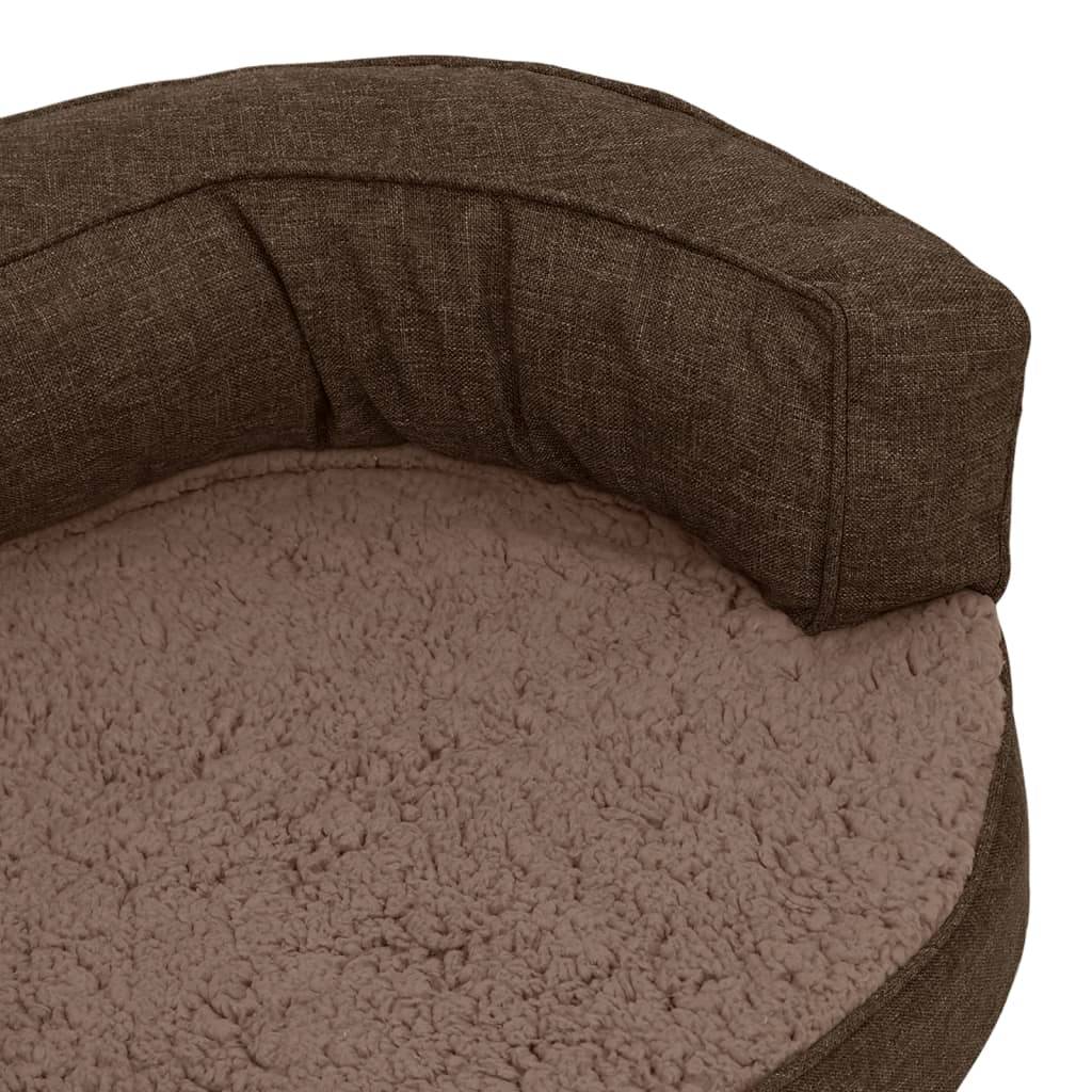 Vidaxl - Matelas de lit ergonomique de chien 60x42 cm Polaire aspect lin vidaXL 171304 - Imagen 8