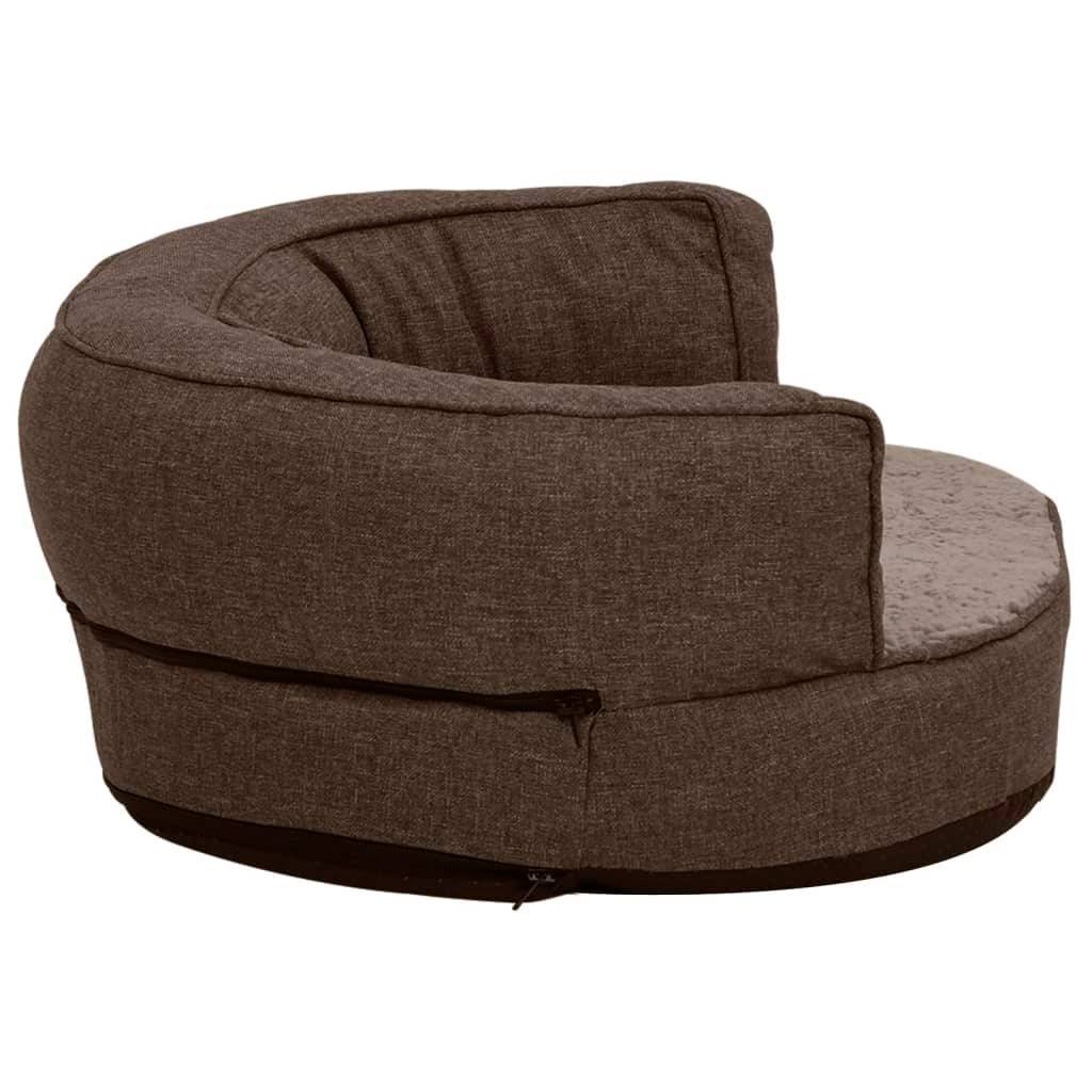 Vidaxl - Matelas de lit ergonomique de chien 60x42 cm Polaire aspect lin vidaXL 171304 - Imagen 6