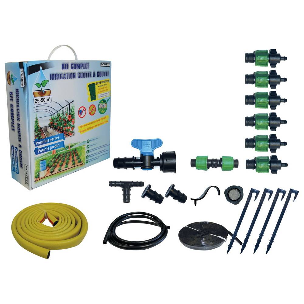 Kit goutte-à-goutte 25 à 50 m² Boutté