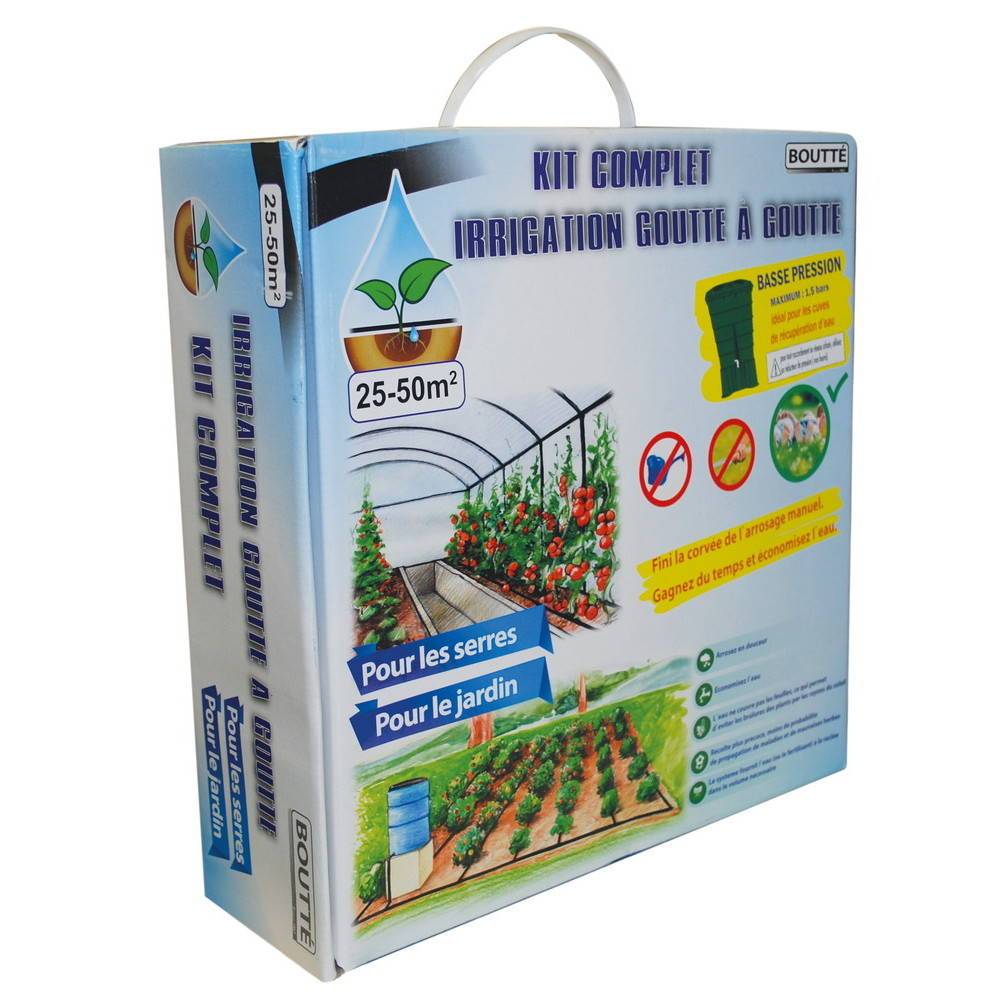 Kit goutte-à-goutte 25 à 50 m² Boutté - Image 2