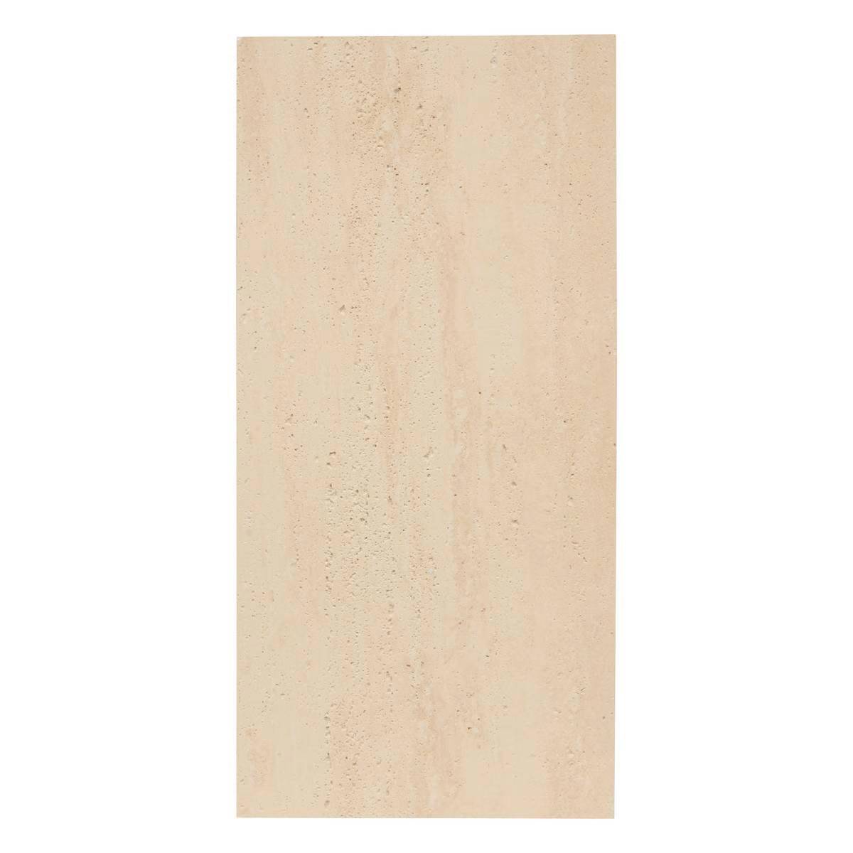 Sticker Effet Travertin "Cary" 28x58cm Beige - Image 1