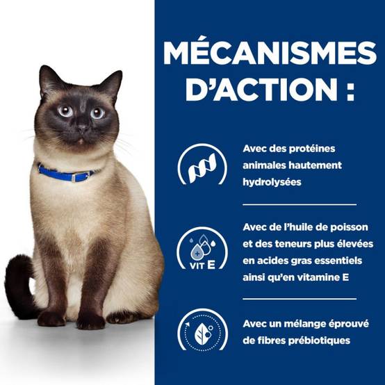 CROQUETTE CHAT ADULT PRESCRIPTION DIETS Z/D FOOD SENSITIVITIES - HILL'S 3 kg - Image 5