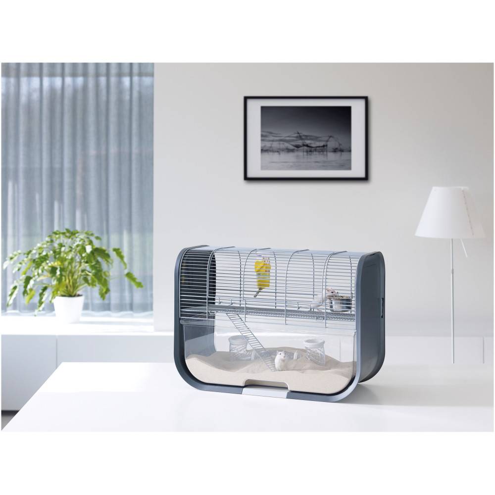 animallparadise - Cage Lugano pour gerbilles pour rongeurs - Imagen 3