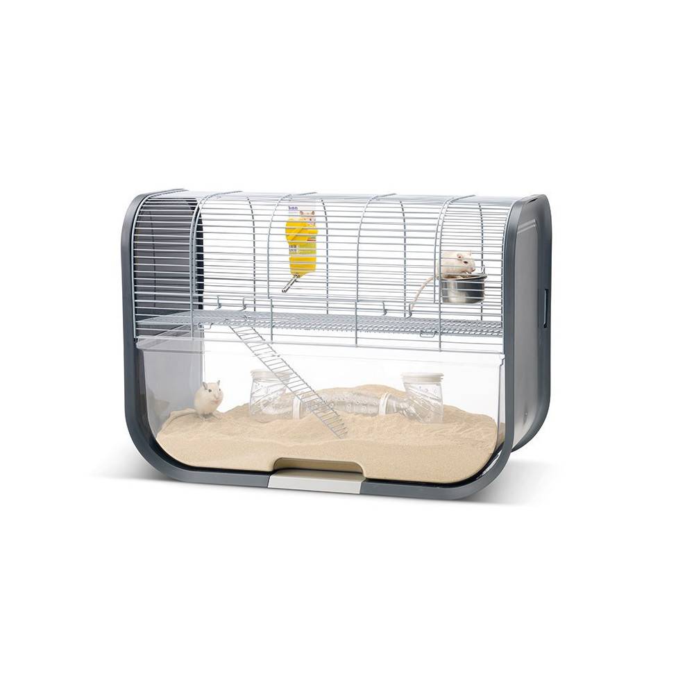 animallparadise - Cage Lugano pour gerbilles pour rongeurs - Imagen 7