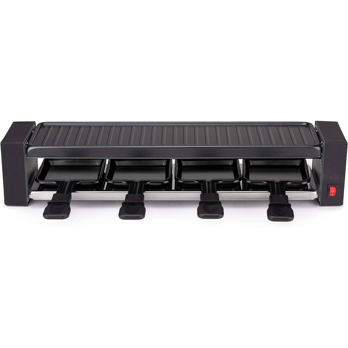 Alpina - Appareil à raclette 4 personnes 800W Revêtement Anti-adhésif Poelons et spatules ALPINA - Imagen 1