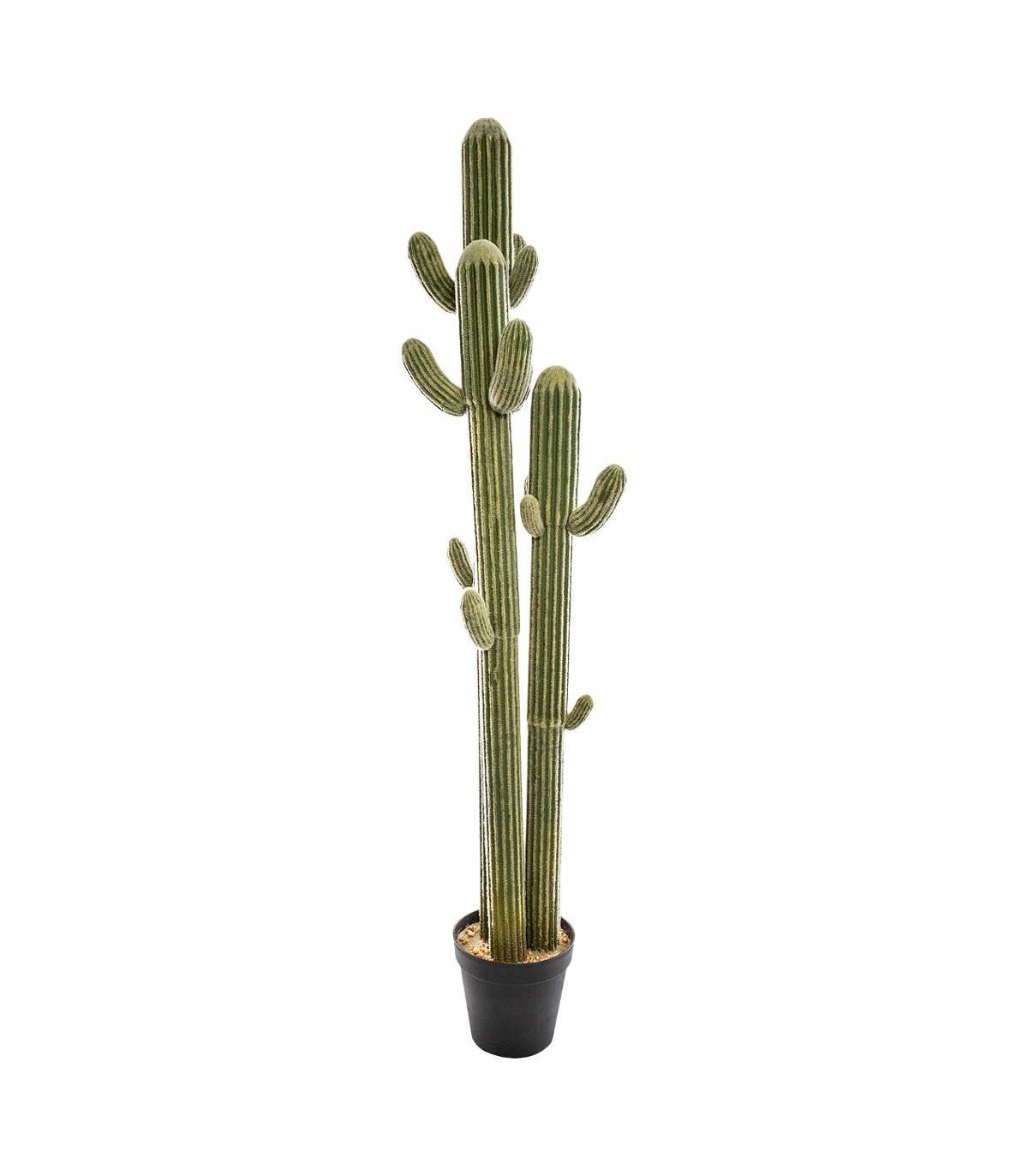 Plante artificielle  Cactus 3 Troncs dans son pot  H 203 cm - Imagen 1