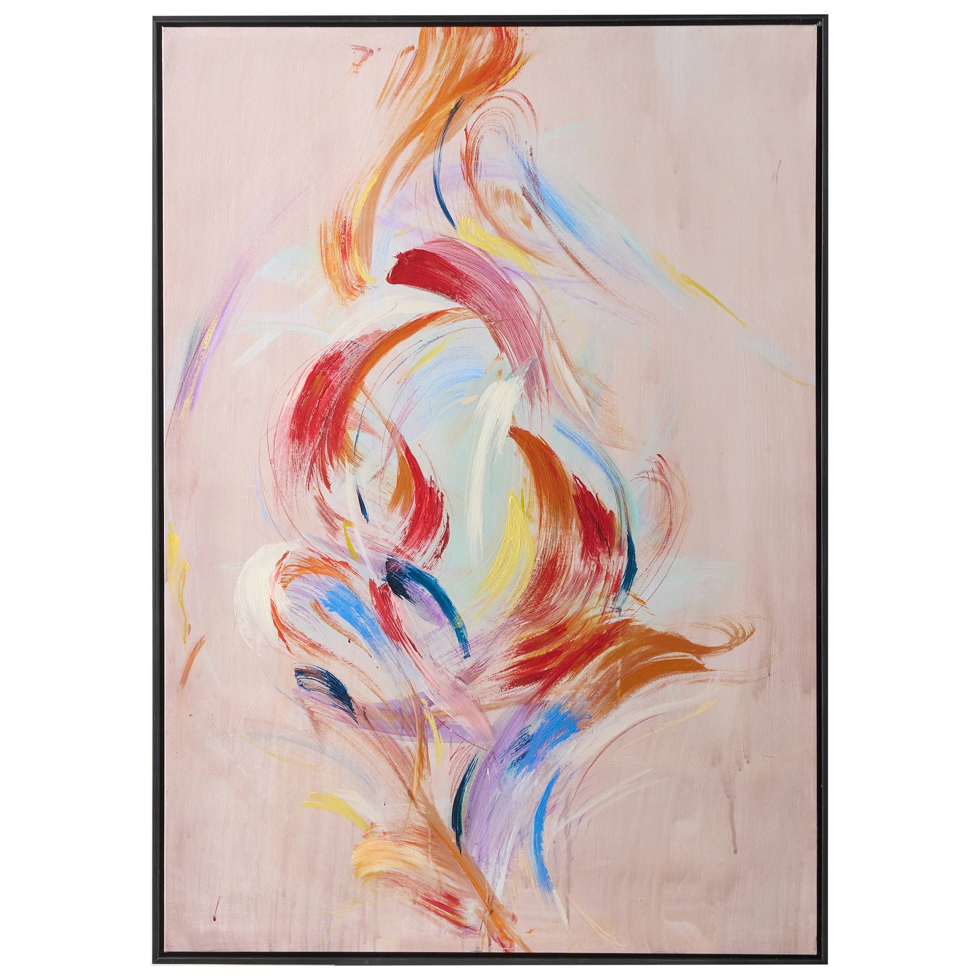 Beliani - Imprimé mural encadré Matière synthétique Rose TUAM - 72x4x103- Beliani - Image 2