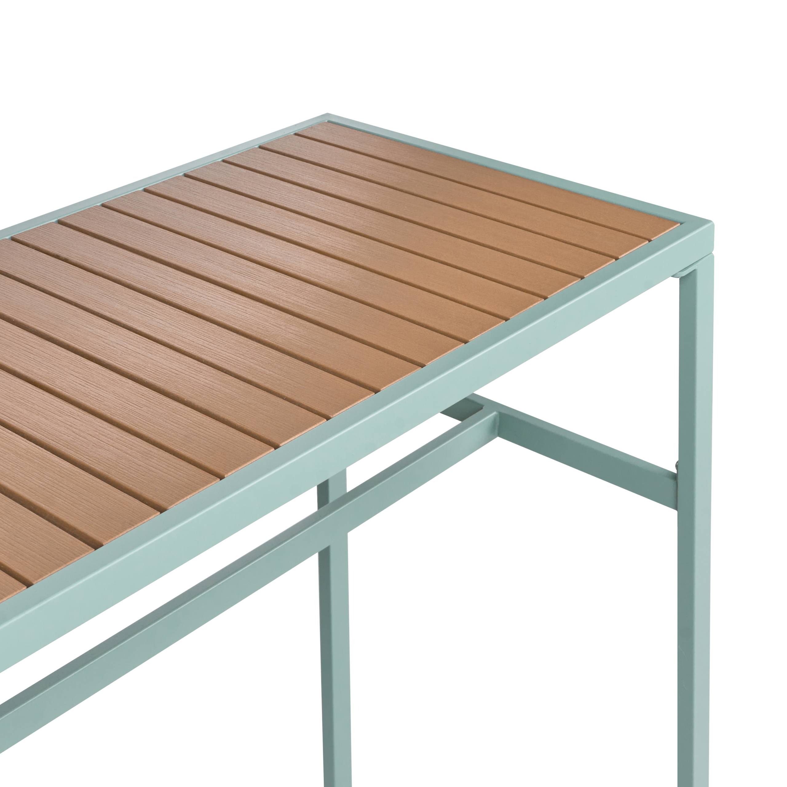 Beliani - Cuisine de jardin Acier Vert clair AVETRANA - 150x50x90- Beliani - Image 4