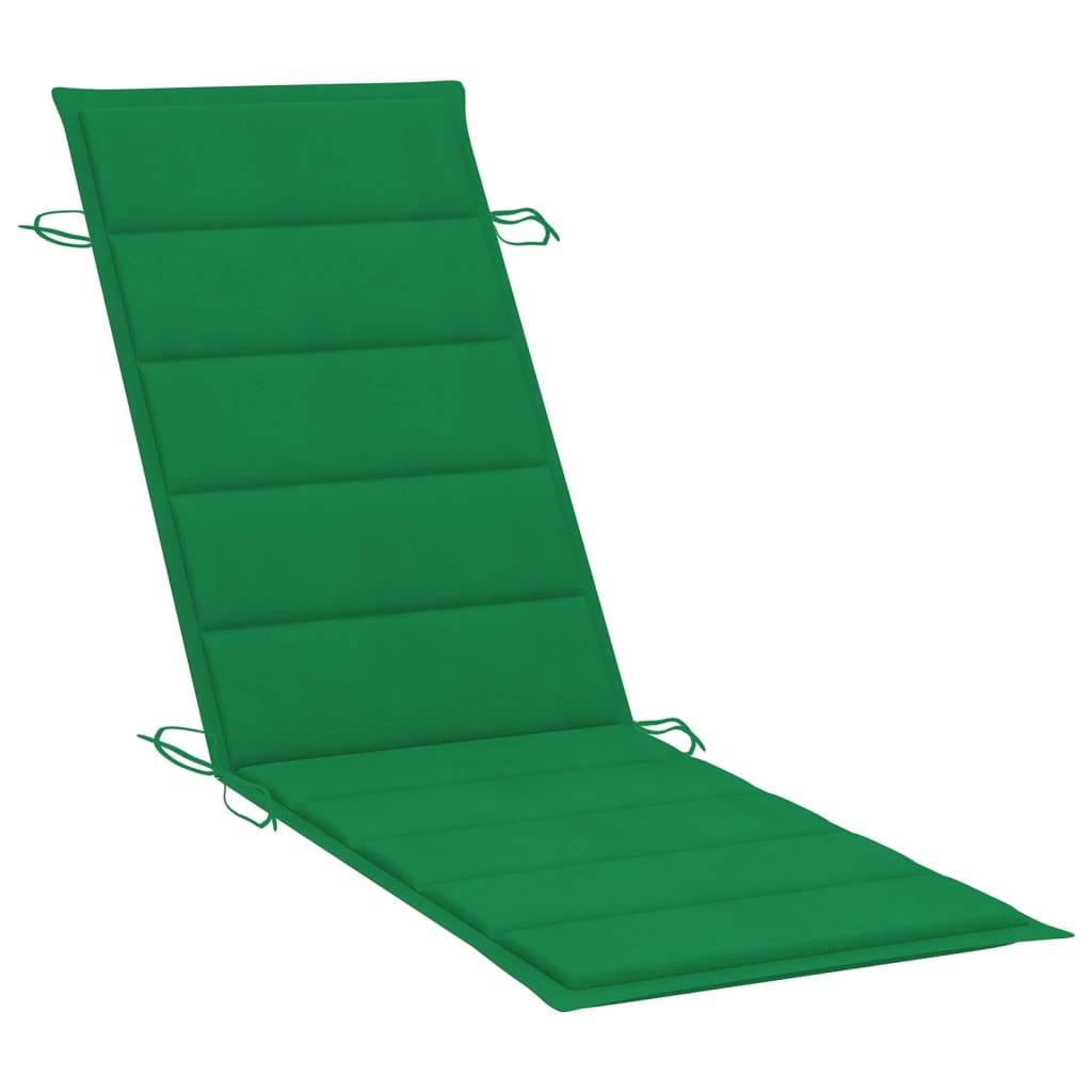 Helloshop26 - Transat chaise longue bain de soleil lit de jardin terrasse meuble d'extérieur avec table et coussin bois d'acacia - Imagen 5