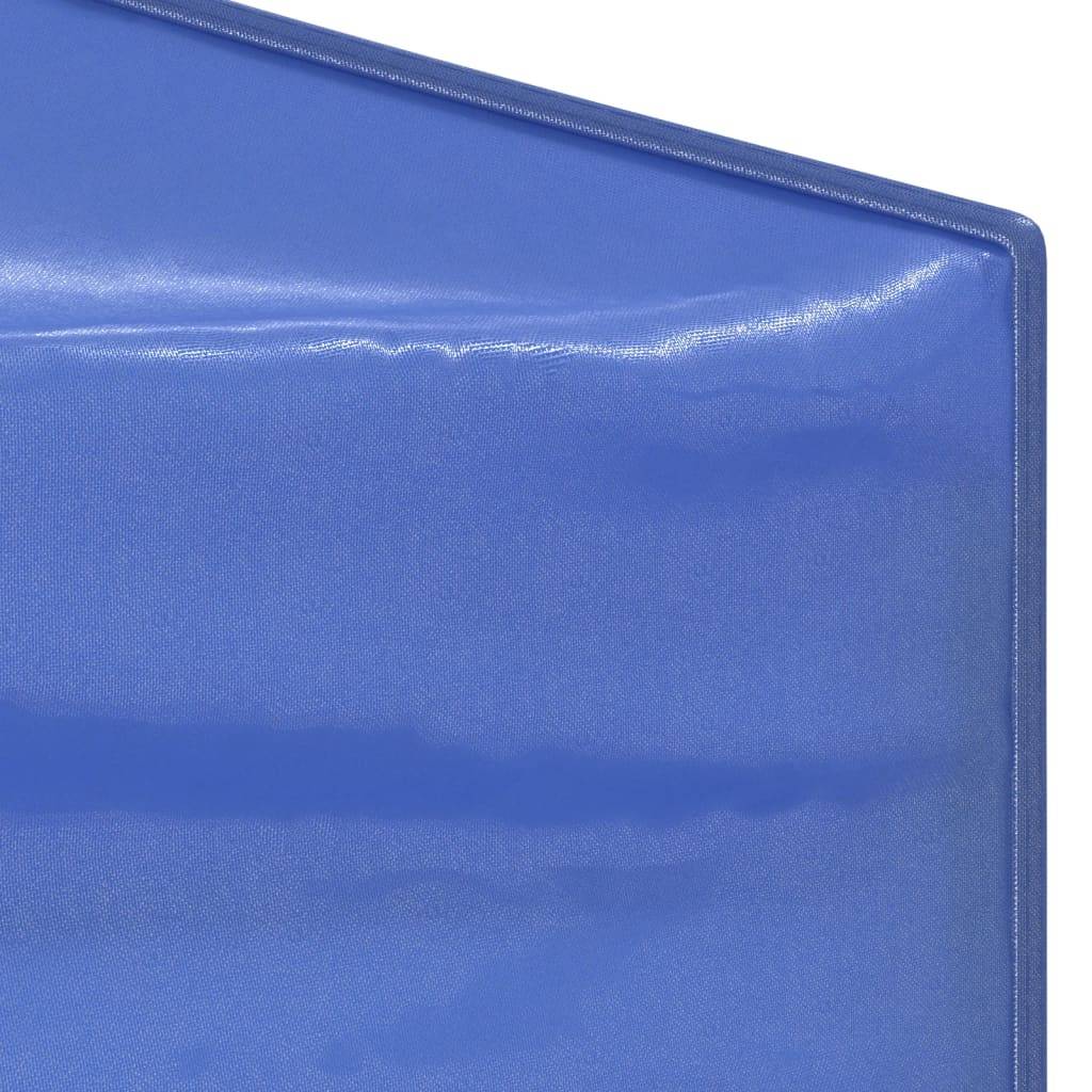 Tente de réception pliable - Tonnelle de jardin - Barnum Bleu 3x3 m - MEUBLE PRO - Image 5