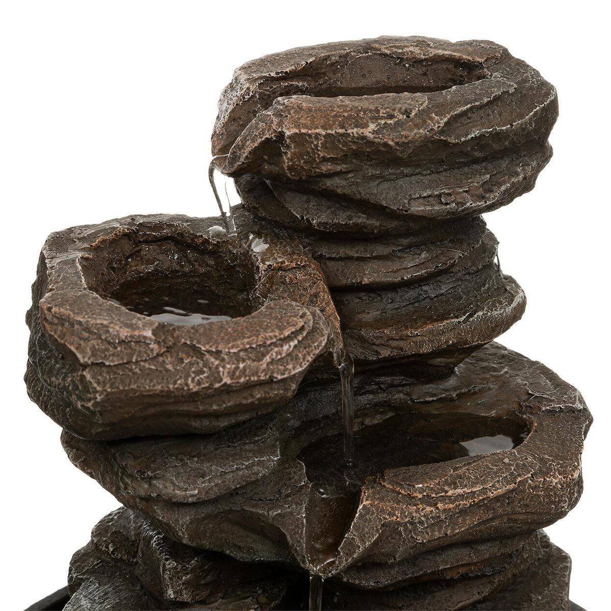Fontaine Design "Sharmila" 22cm Noir & Naturel - Image 3