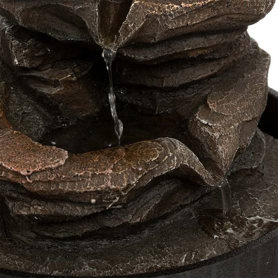Fontaine Design "Sharmila" 22cm Noir & Naturel - Image 4