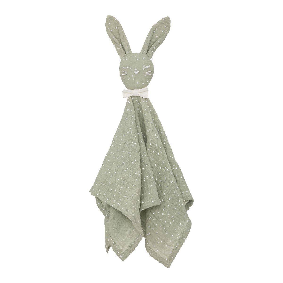 Doudou pour Bébé "Lapin" 46cm Vert - Image 1