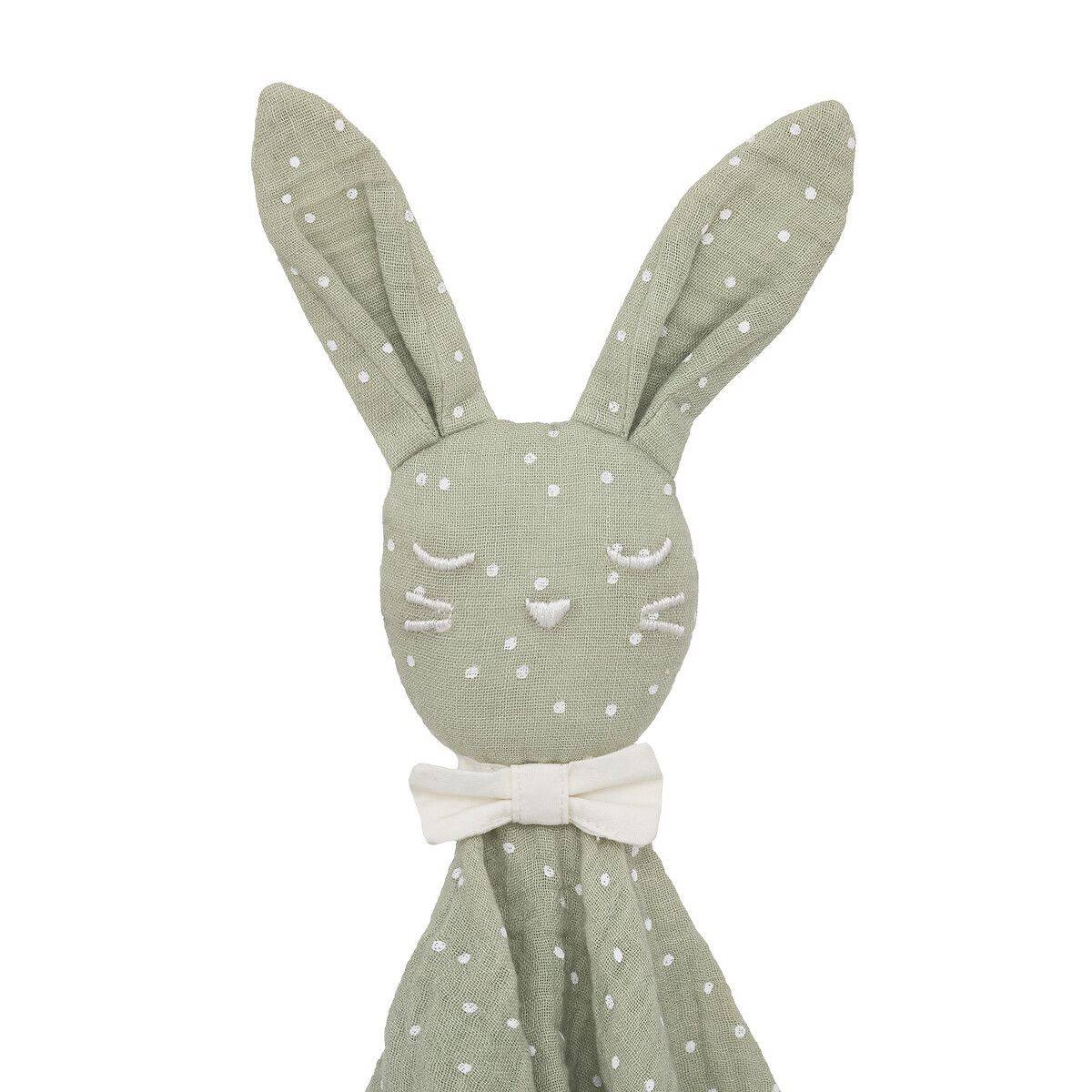 Doudou pour Bébé "Lapin" 46cm Vert - Image 2