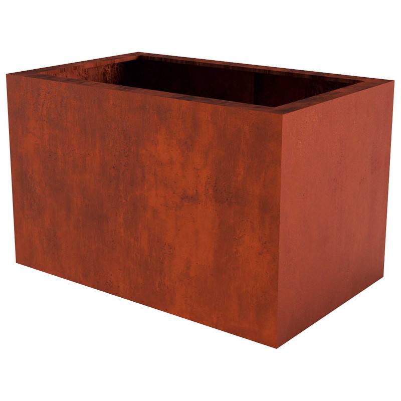 Cerland - Bac acier corten rectangulaire - 189L