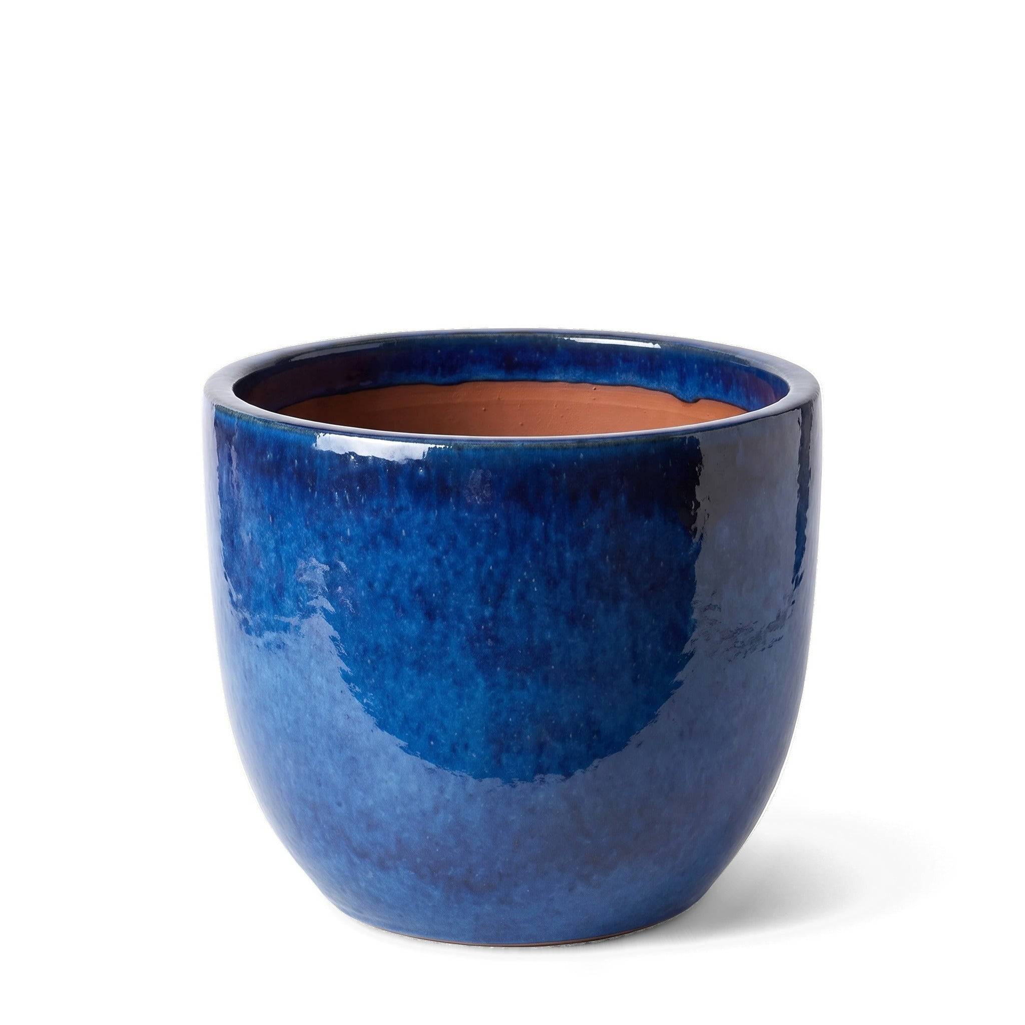 Provencelia - Pot LANCELOT 48x43cm bleu azur - Image 1