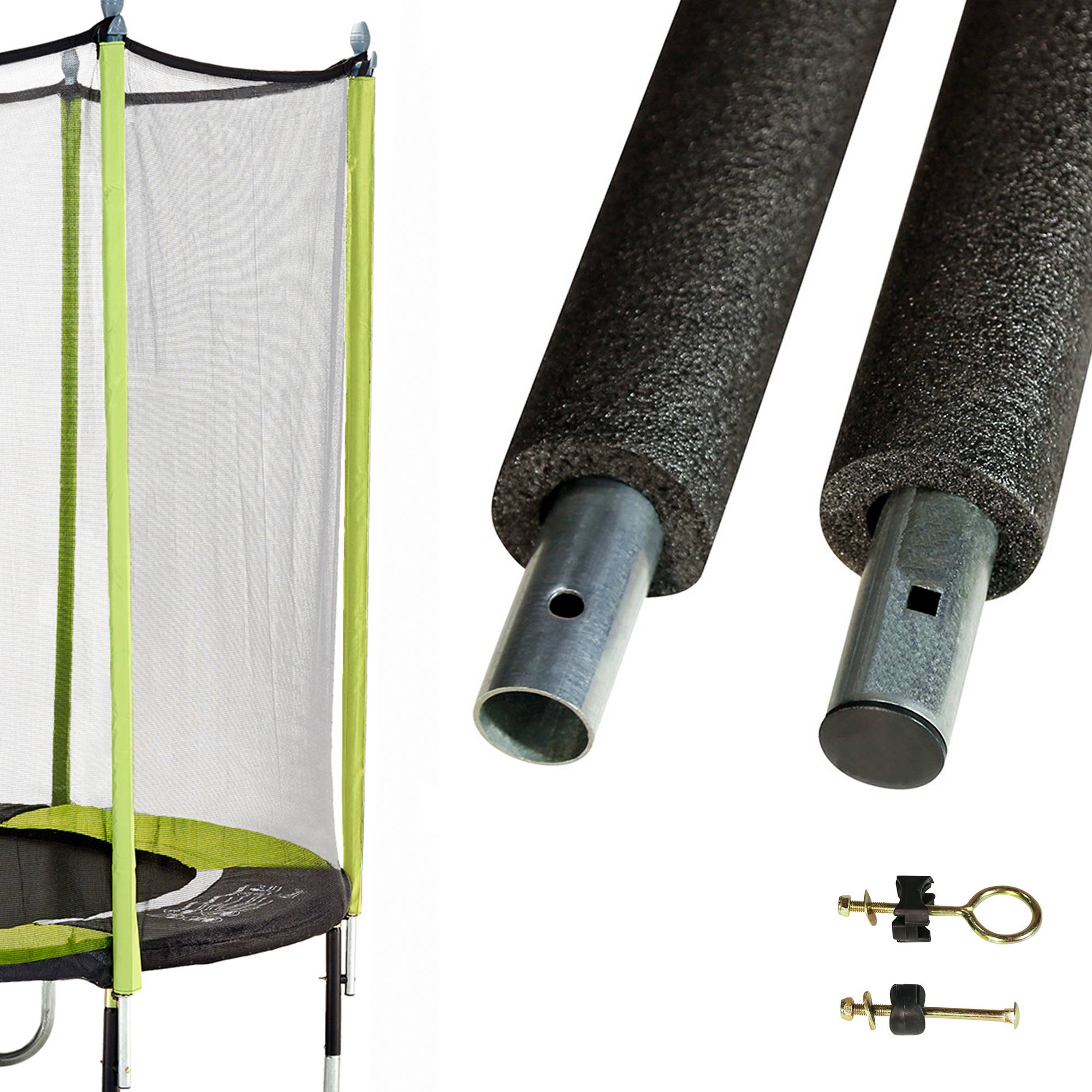 Kangui - Poteau de filet trampoline Ø25 mm Jumpi - Hauteur filet 180 cm Kangui - Imagen 2