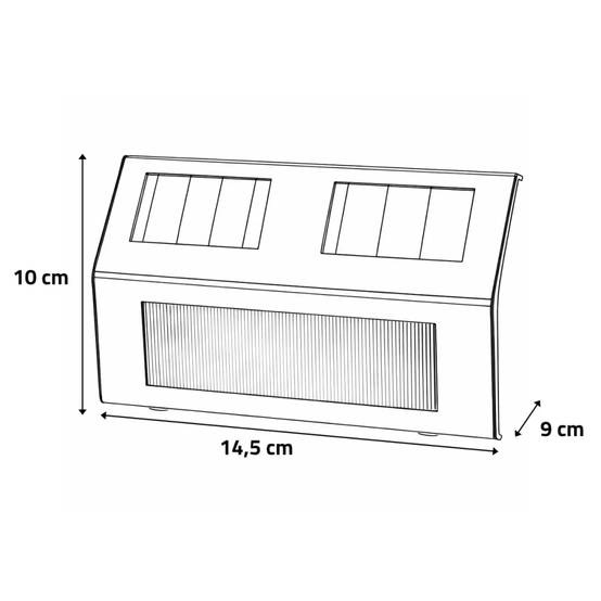 Autre - Lot de 4 lampes solaires LED inox – Éclairage extérieur éco - Image 7