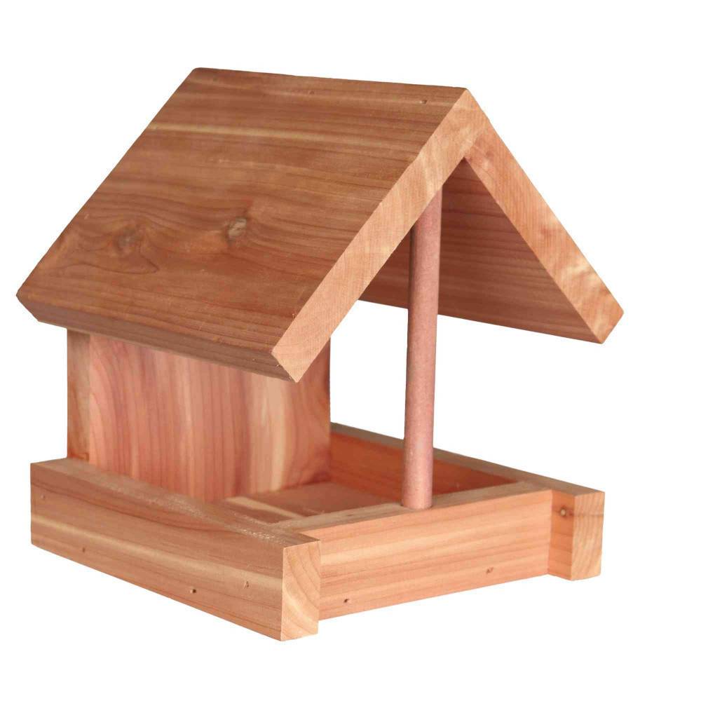 Trixie - Trixie - Mangeoire en bois 16 x 15 x 13 cm  pour oiseaux