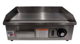 Plancha à snacker électrique Dessus Inox - L2G