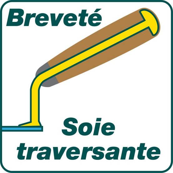 Truelle Reims Batipro® (16 cm) manche bois certifié FSC® 100 % - Leborgne - Image 2