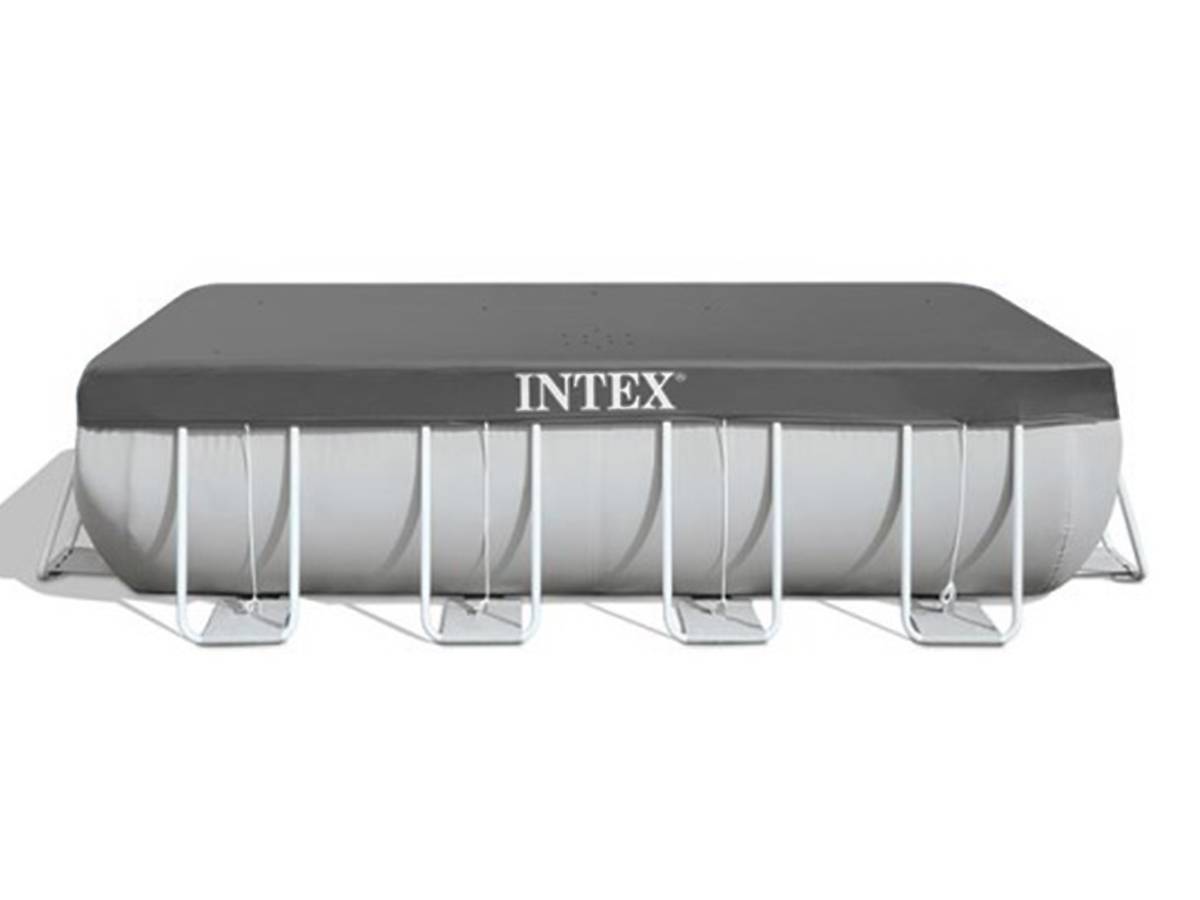 Bâche de protection pour piscine tubulaire rectangulaire 5,49 x 2,74 m - Intex - Imagen 2