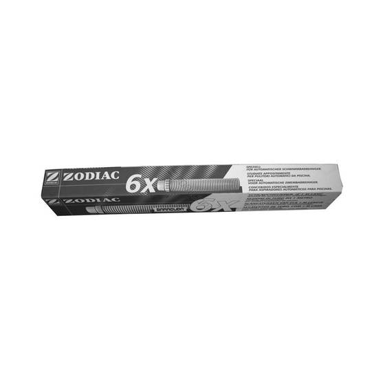 Zodiac - Jeu de 6 Sections de Tuyaux, 6 x 1m, pour Robots Nettoyeurs de Piscine Hydrauliques, Blanc, W69100 - Image 2