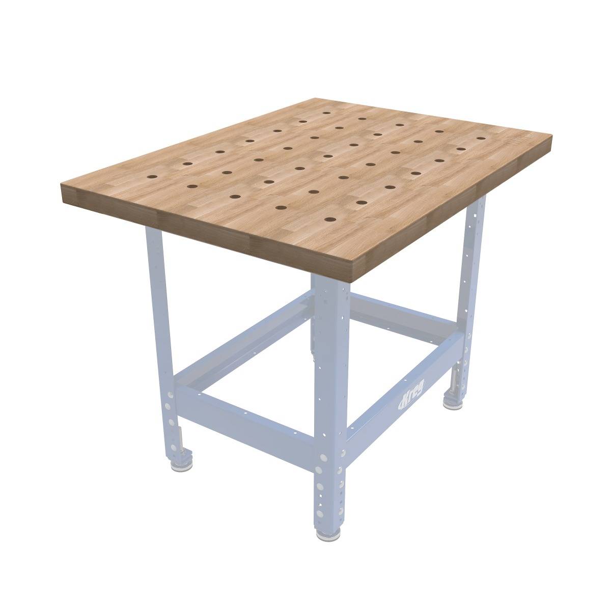 Banc en bois dur 610 mm x 813 mm avec plateau perforé - KREG - HWBT-3224-DH - Imagen 2