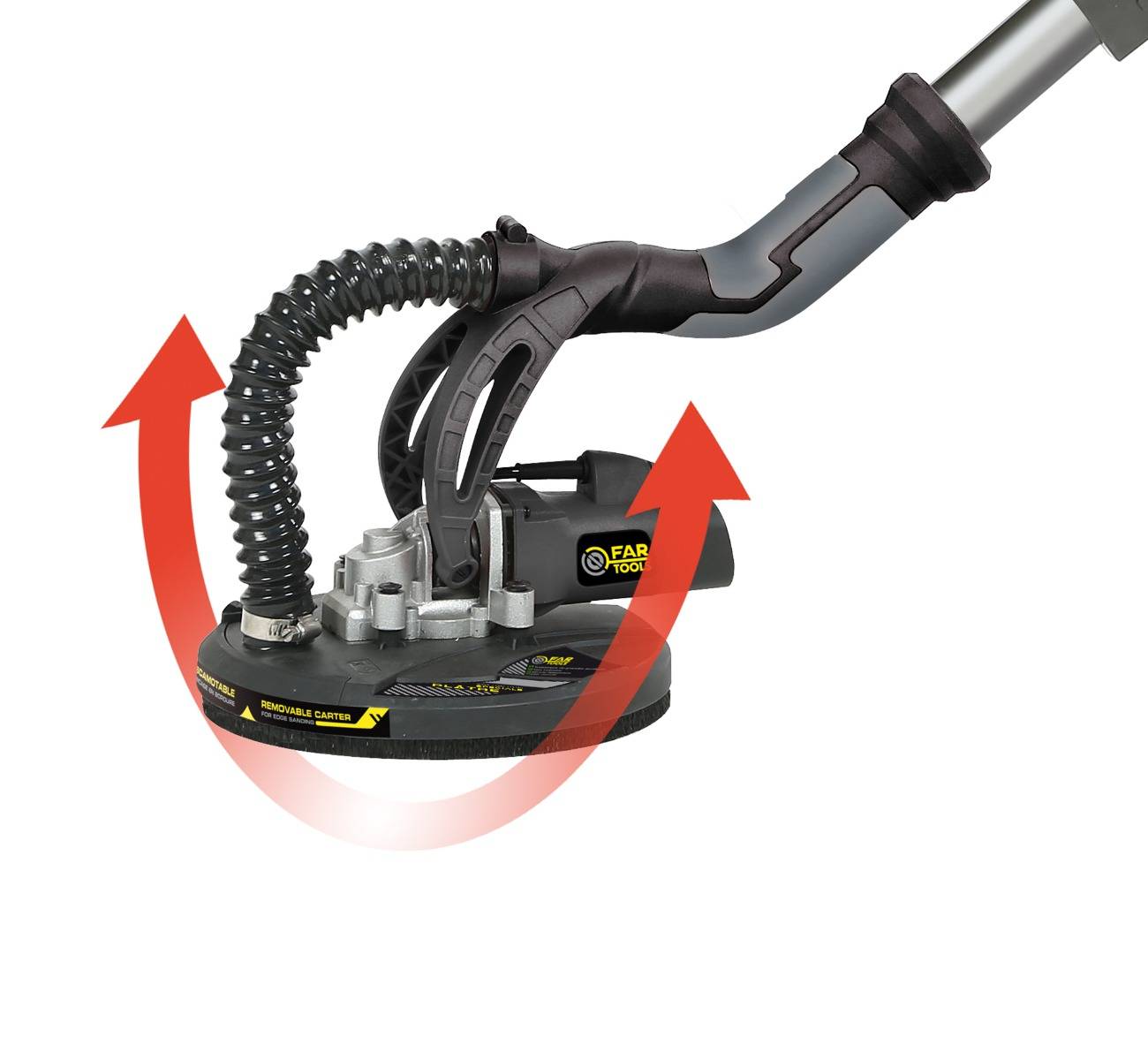 Ponceuse plâtre téléscopique 710W Ø225mm FARTOOLS - Imagen 8