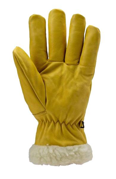 Gant américain ISLANDE EUROTECHNIQUE thermique fourré cuir jaune T10 - COVERGUARD - 2490 - Image 3