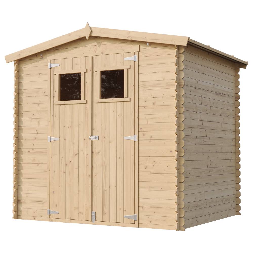 Timbela - Abri de jardin en bois avec plancher - M369+M369G - Timbela - Imagen 4