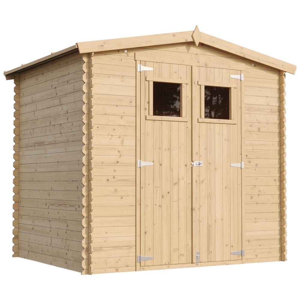 Timbela - Abri de jardin en bois avec plancher - M369+M369G - Timbela - Imagen 2