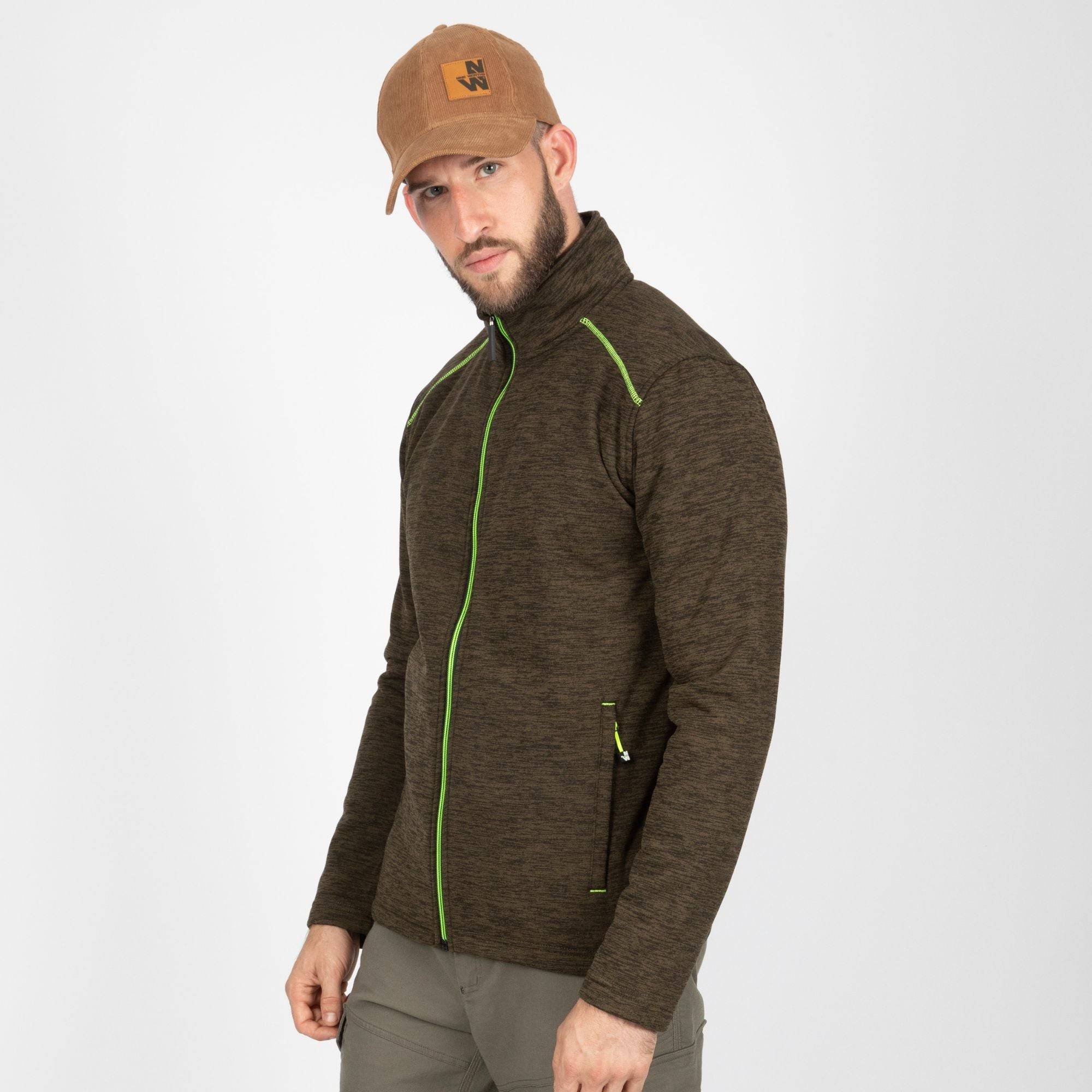 Nineworths - LENNY - GILET DE TRAVAIL - 1505 | Kaki - Image 1