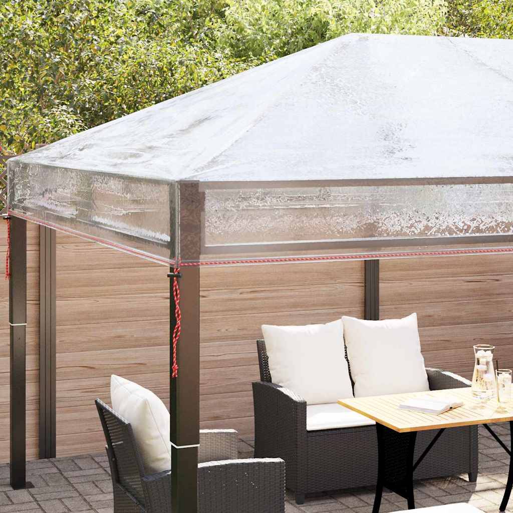 ComfortXL - Housse de Rechange PVC pour Pergola Imperméable et Anti-Gel 4x3 m Transparent - ComfortXL Outdoor Living - Image 5