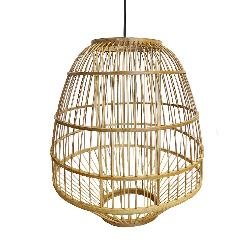 Lumisky - Suspension d'extérieur avec cable MYKONOS Beige Rotin 5m - Imagen 5