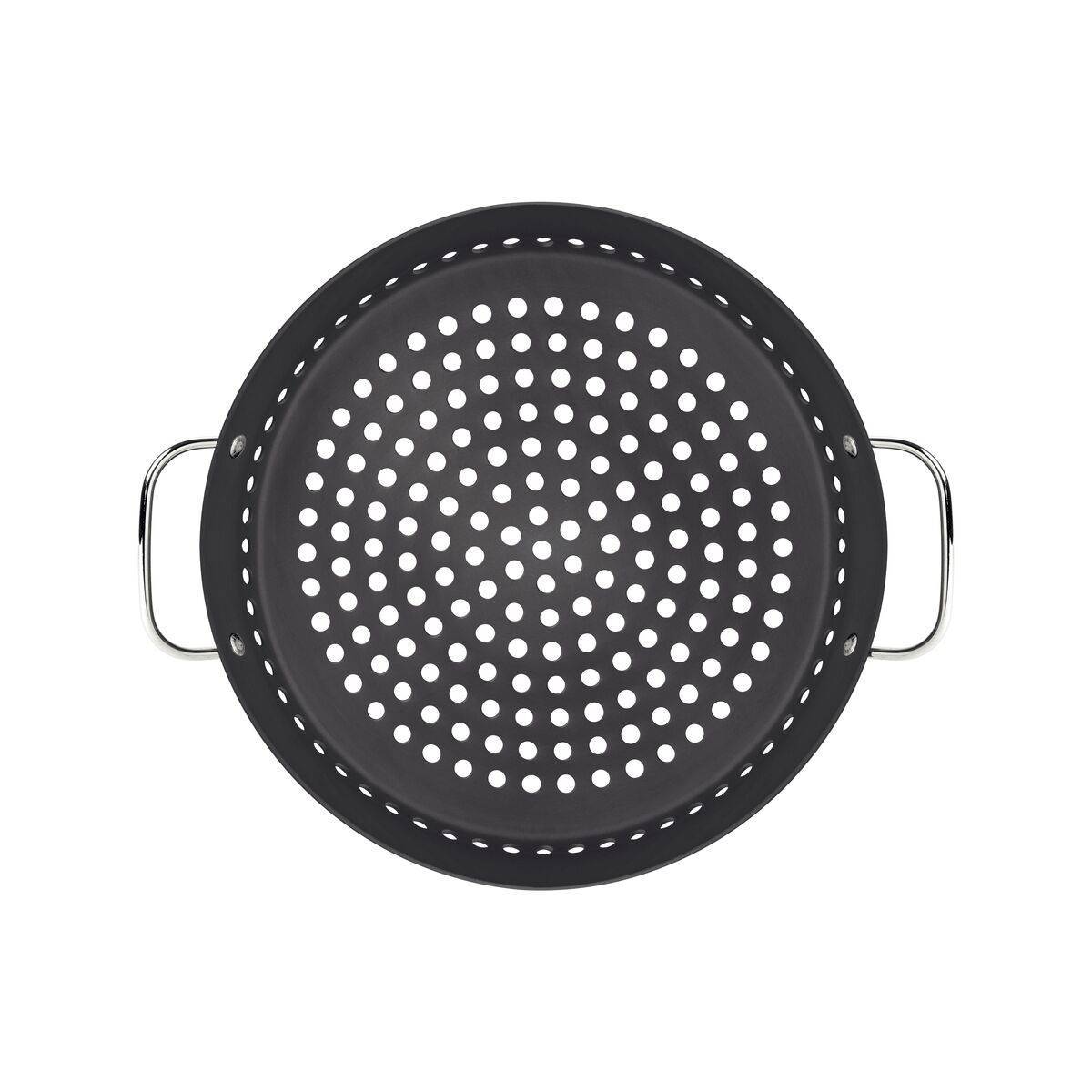 Wok perforée 30cm en aluminium anodisé - Imagen 2