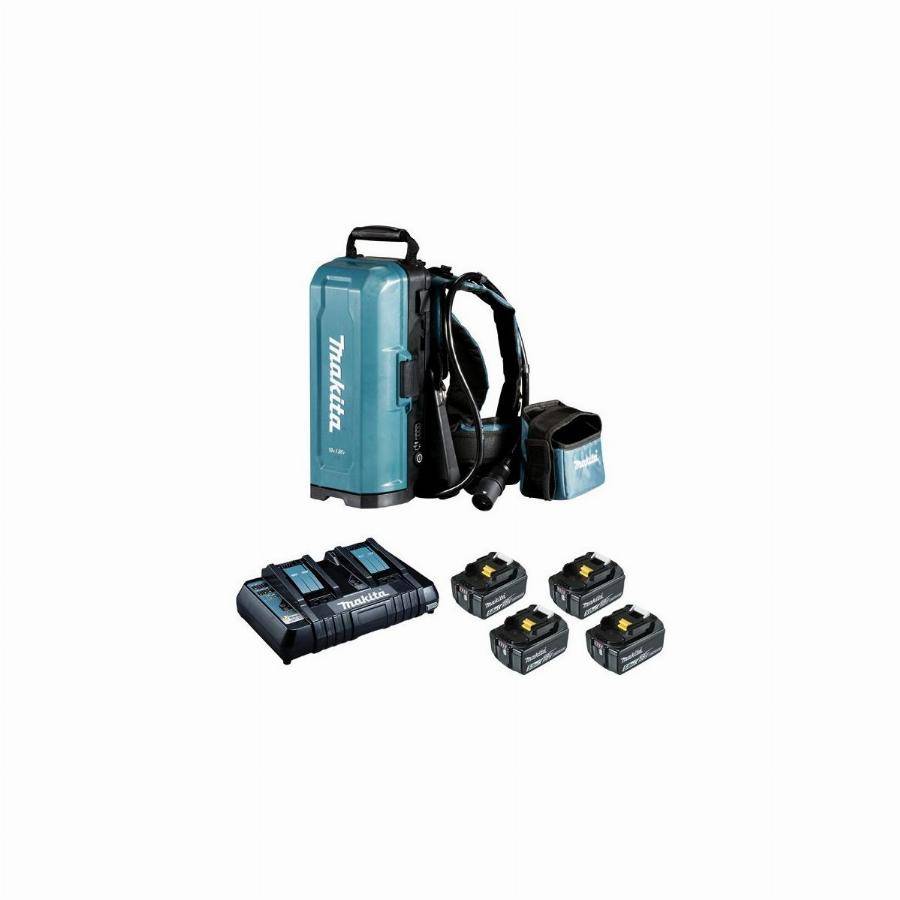 Support dorsal 18V Li-Ion MAKITA 4 x BL1850B + 1XDC18RD - 191C78-3